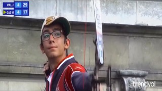 Genç sporcular yapay zeka ile 2036 yılına götürüldü