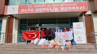 Gençlik merkezinden depremzede çocuklara 3 bin adet oyuncak