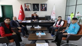 Gençlik Spor il Müdürü Din, sporcularla bir araya geldi