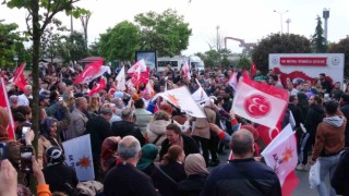 Giresunda, “Giresun karşılamalı” seçim sevinci