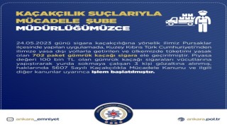 Gümrük kaçağı sigaraları Türkiyeye sokmaya çalışan 3 kişi gözaltına alındı