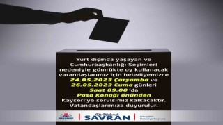 Gurbetçi seçmenlere ulaşım desteği