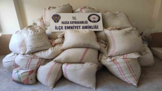 Hatayda 900 kilogram kaçak tütün ele geçirildi