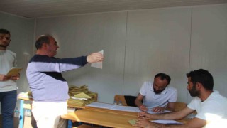 Hatayda oy sayımı başladı