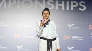 Hatice Kübra İlgün, 26. Dünya Tekvando Şampiyonasında bronz madalya kazandı