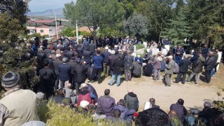 Hayatını kaybeden din görevlisi son yolculuğuna uğurlandı