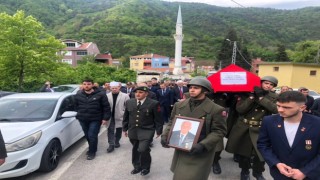 Hayatını kaybeden Kıbrıs gazisi son yolculuğuna uğurlandı