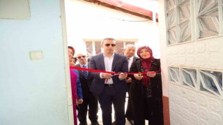 Hisarcıkta giyim kursu yıl sonu sergisi