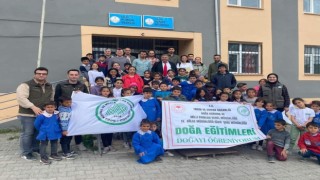 Iğdırda öğrencilere doğa eğitimi