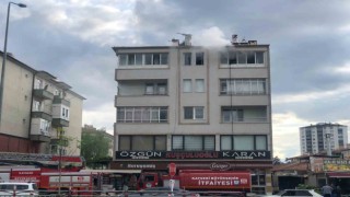 İkamette çıkan yangın söndürüldü