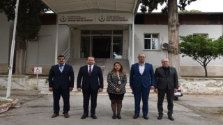 İl Sağlık Müdürü Şenkul, Buharkent İlçe Devlet Hastanesinde çalışmaları yerinde inceledi