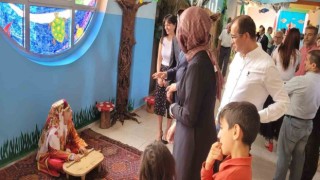 İlkokul öğrencilerinden ‘geri dönüşüm sergisi