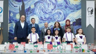 İlkokul öğrencilerinden sanat günü