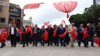 İnegölde 19 Mayıs coşkusu sokaklara taştı