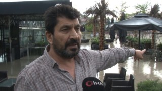 İşletmesi iki hafta arayla art arda su basan vatandaştan ABBye tepki