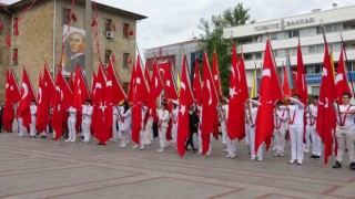 Ispartada 19 Mayıs törenle kutlandı