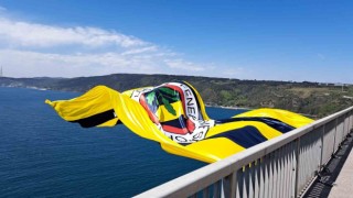 İstanbulda köprülere Fenerbahçe bayrakları asıldı