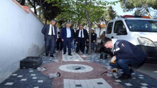 İstasyon Caddesi yenileniyor, kent estetiğine uygun hale getiriliyor