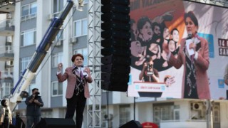 İYİ Parti Genel Başkanı Akşener: 18-26 yaş arasındaki gençlere iş bulana kadar 2 bin 500 lira maaş ödeyeceğiz