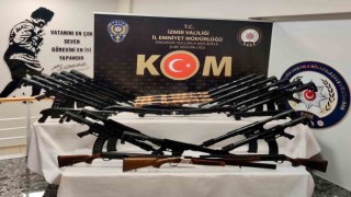 İzmir polisinden silah kaçakçılarına darbe
