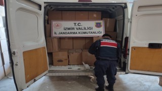 İzmirde 34 milyon 740 bin kaçak makaron ele geçirildi