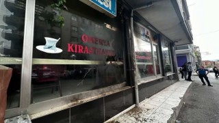 İzmirde kıraathaneye molotoflu saldırı