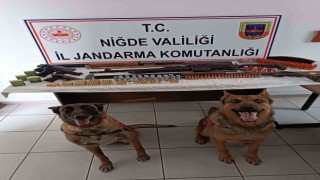 Jandarmadan ruhsatsız tabanca ve tüfek operasyonu