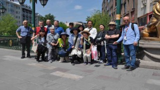 Japon turistler Eskişehiri çok sevdi