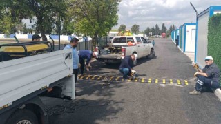 Kahramanmaraşta trafik güvenliği için sahada çalışmalar yapılıyor