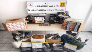 Karabükte kaçakçılık operasyonu: 2 gözaltı