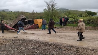 Karabükte trafik kazaları: 1 yaralı