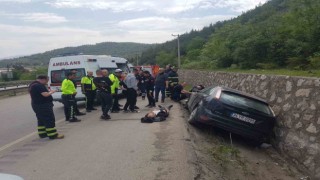 Karabükte trafik kazası: 1i çocuk 3 yaralı