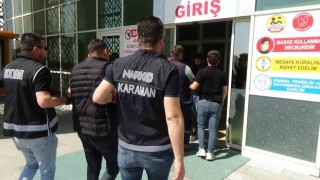 Karamanda uyuşturucudan gözaltına alınan 2 kişi tutuklandı