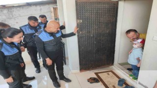 Kardeşinden ilik nakli yapılan küçük Bilale polisten sürpriz