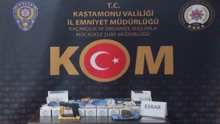 Kastamonuda uyuşturucu operasyonu: 2 gözaltı