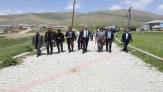 Kaymakam Aydın, kırsal mahallelerdeki çalışmaları inceledi