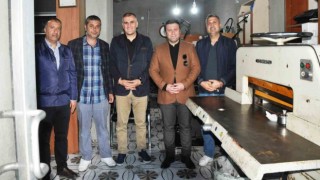 Kaymakam Ocaktan gazetecilere ziyaret