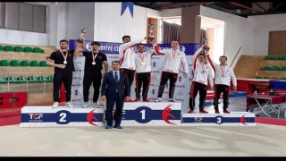 Kayseri ekibi Jimnastikte Türkiye ikincisi oldu