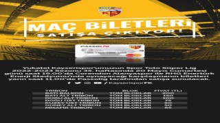 Kayserispor - Alanyaspor maç biletleri satışa çıktı