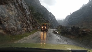 Kemaliyede sağanak ve dolu yağışı etkili oldu