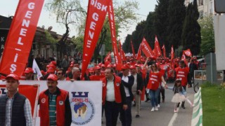 Kırklarelinde 1 Mayıs kutlamaları