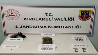 Kırklarelinde 7 asırlık İbranice ve Yunanca el yazması Tevrat ele geçirildi