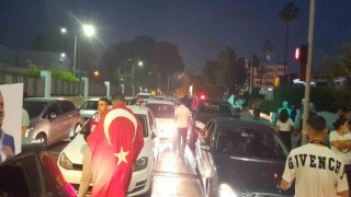 KKTCde Erdoğanın seçim zaferi coşkuyla kutlandı
