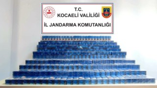 Kocaelide çok sayıda tarihi eser ve binlerce makaron ele geçirildi