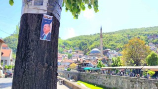 Kosovada Erdoğana destek afişleri asıldı