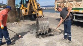 Kuşadasında yaz sezonu öncesi temizlik çalışmalarına hız verildi