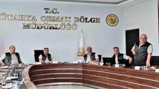 Kütahya OBMde 2023 yılı orman yangınları ile mücadele tedbirleri masaya yatırıldı