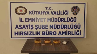 Kütahyada 4 hırsızlık zanlısı 250 saatlik güvenlik kamera görüntüleri incelenerek yakalandı