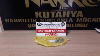 Kütahyada şüphe üzerine durdurulan şahsın üzerinde uyuşturucu bulundu