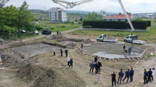 Lapseki Belediyesi Aqua Park Projesinin temeli atıldı